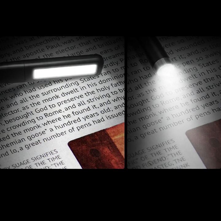 LED neck light with three light colors, dimmable