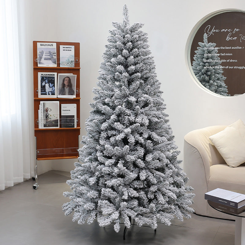 Artificial Christmas tree with snow effect