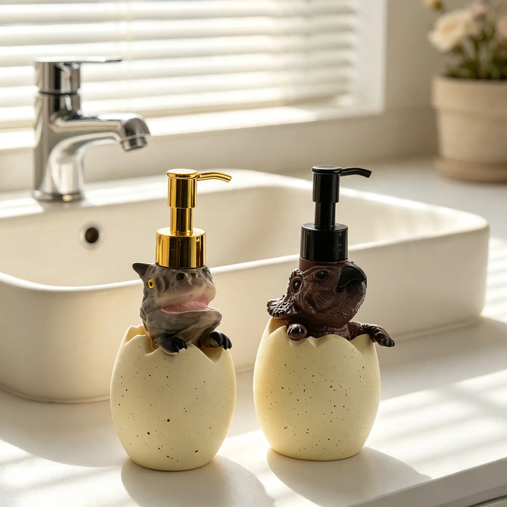Soap Dispenser Dinosaur Egg, Pump Bottle