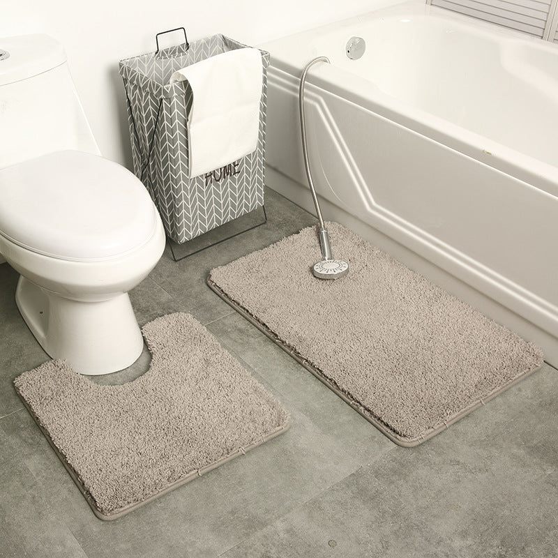 Luxurious Memory Foam Bathroom Rug Set Bowlift