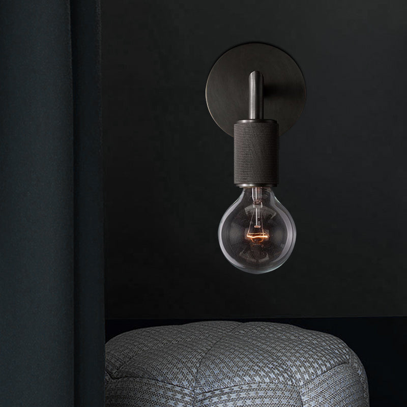 BowLift | Wall Light Brass Metal Double Bulb Sconce