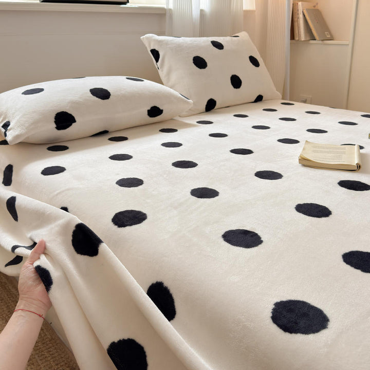 Fleece Bed Sheet, single or in set, Winter