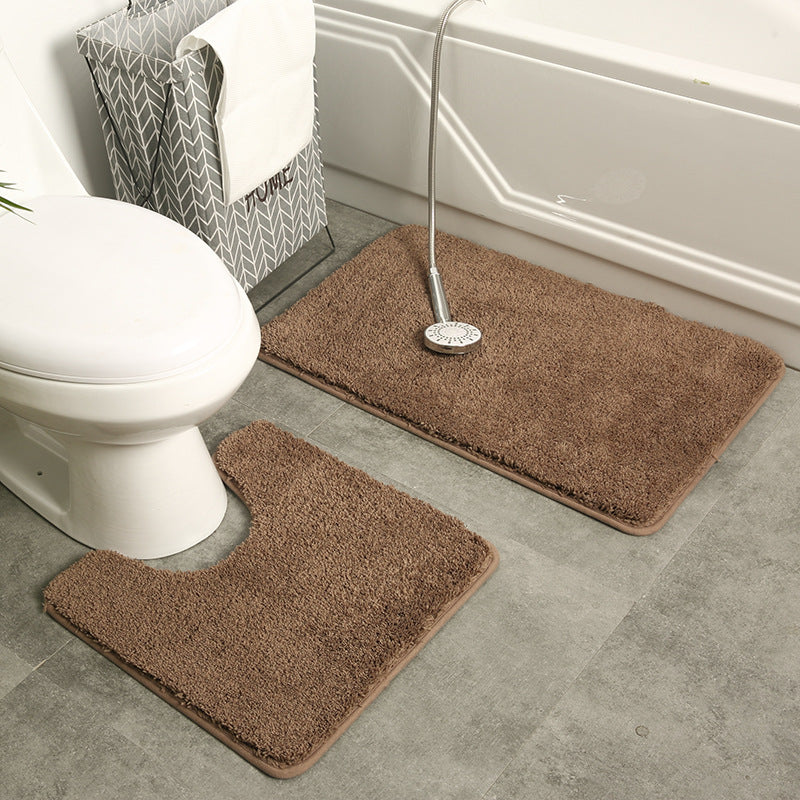Luxurious Memory Foam Bathroom Rug Set Bowlift