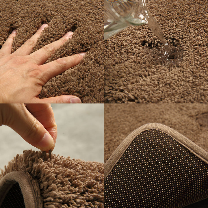 Luxurious Memory Foam Bathroom Rug Set Bowlift