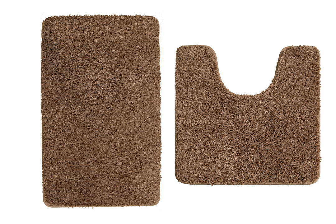 Luxurious Memory Foam Bathroom Rug Set Bowlift