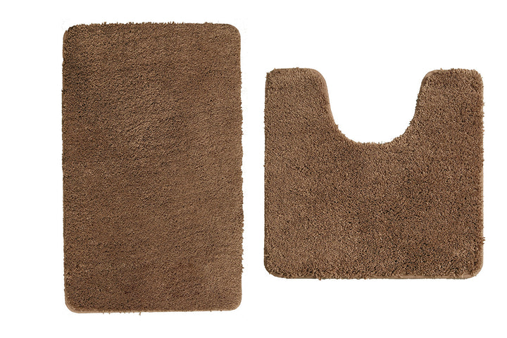 Luxurious Memory Foam Bathroom Rug Set Bowlift