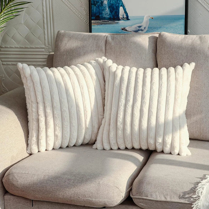 BowLift | Luxury Faux Rabbit Fur Cushion Cover