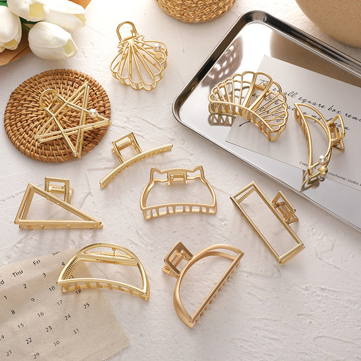 Decorative Shell Hair Clip Bowlift