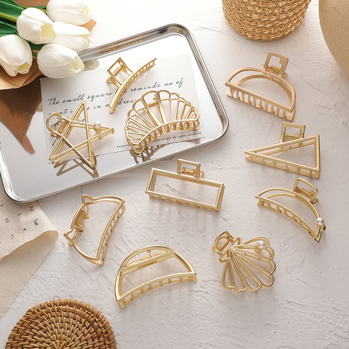 Decorative Shell Hair Clip Bowlift