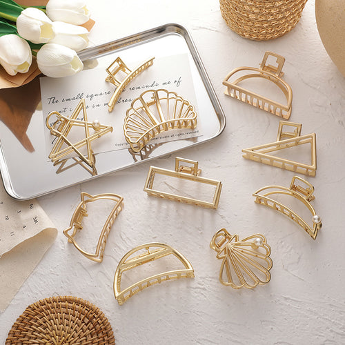 Decorative Shell Hair Clip Bowlift