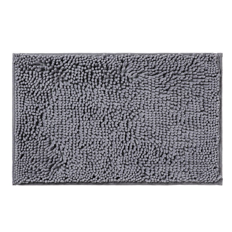 Luxurious Microfiber Bathroom Mat Set Bowlift