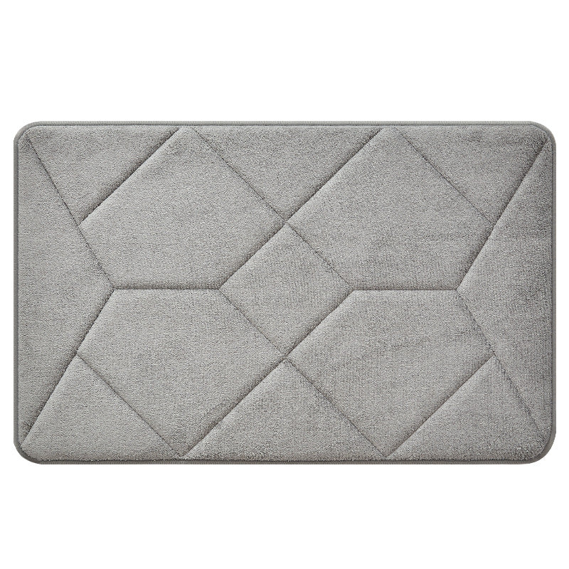 Abstract Pattern Bathroom Rug Bowlift