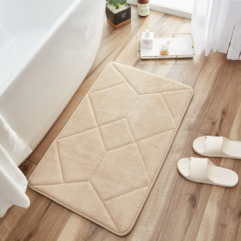 Abstract Pattern Bathroom Rug Bowlift