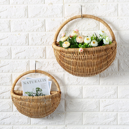 Hanging Woven Decorative Basket Bowlift