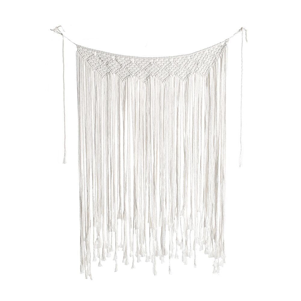 Decorative Fringe Macrame Wall Hanging Bowlift