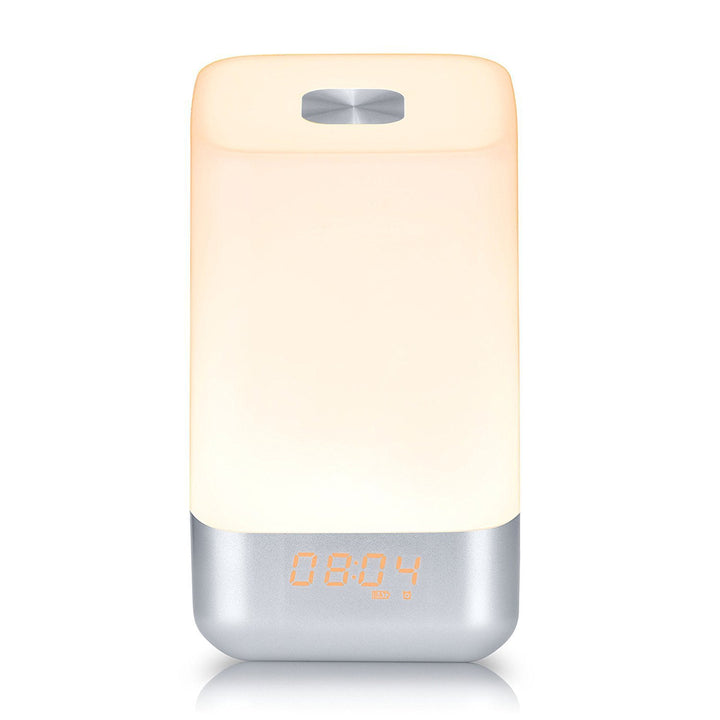 Daylight alarm clock with sunrise simulation