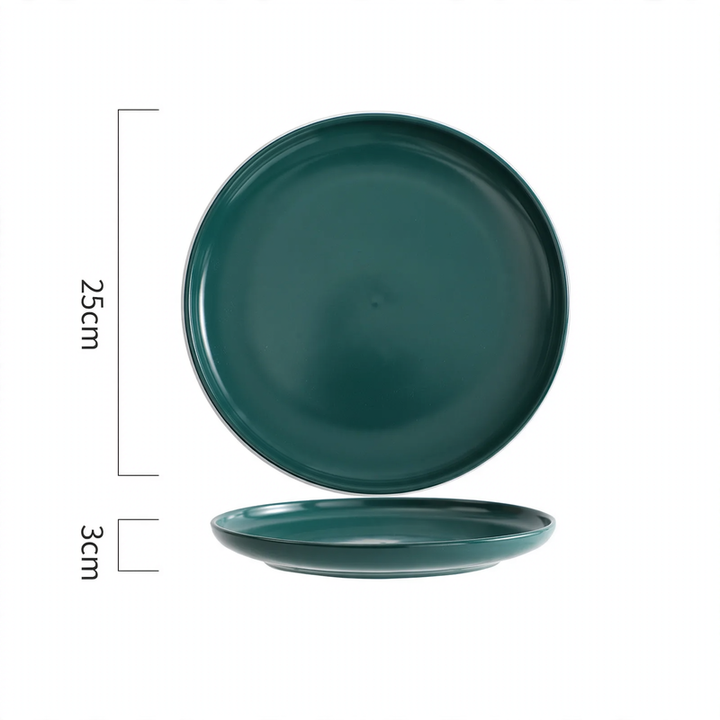Beef Plastic Tray, Cream and Black