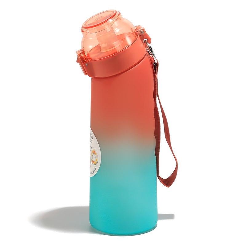 Drinking cup with aroma ring and straw, 800 ml