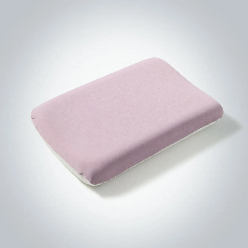 All-season neck pillow with gel and memory foam