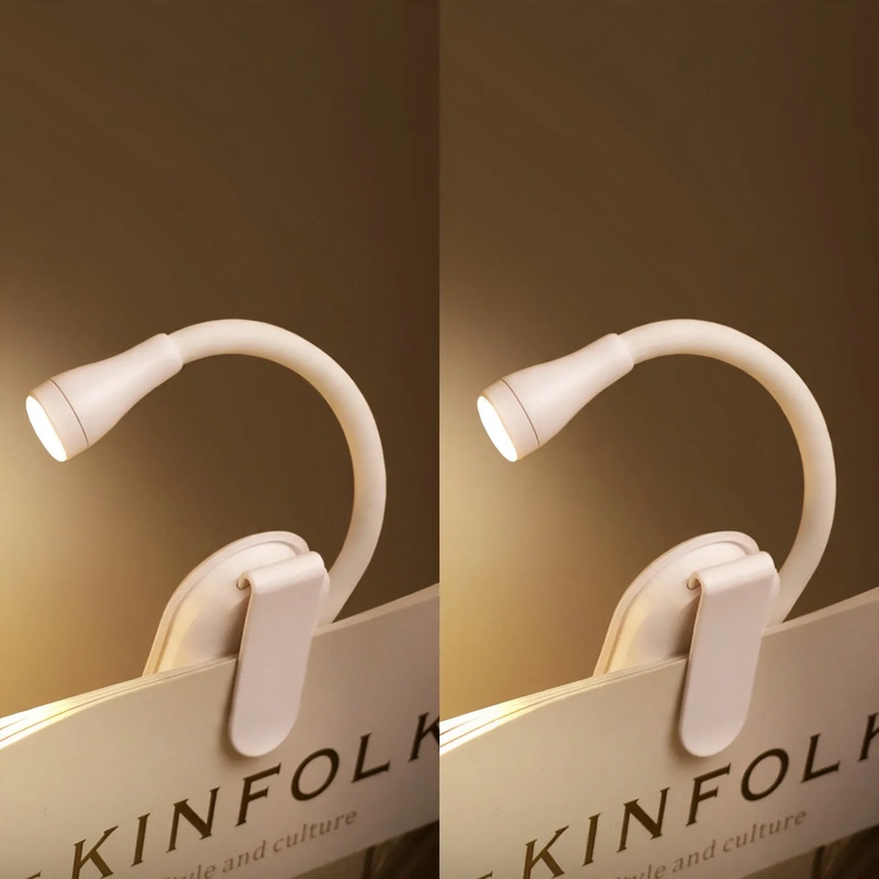 Flexible LED Clamp Lamp with Adjustable Light