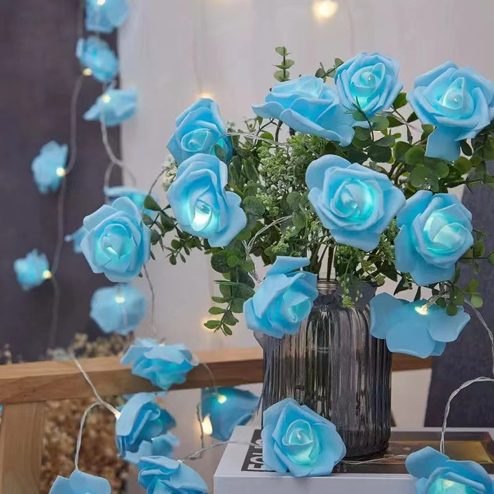 LED-Rose String Lights for Romantic Decoration