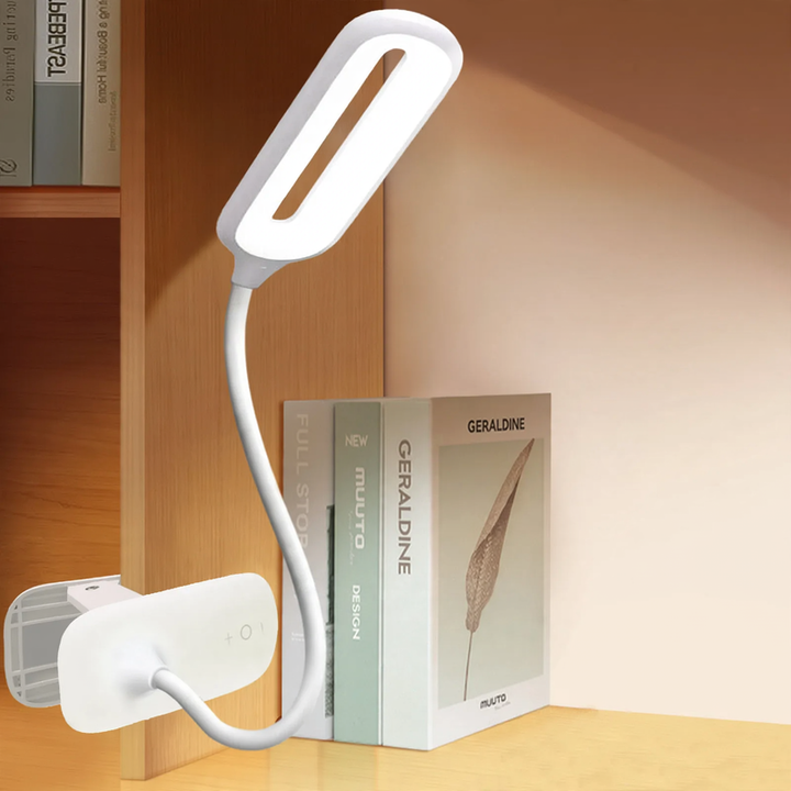Intelligent LED Clamp Lamp for Bedroom