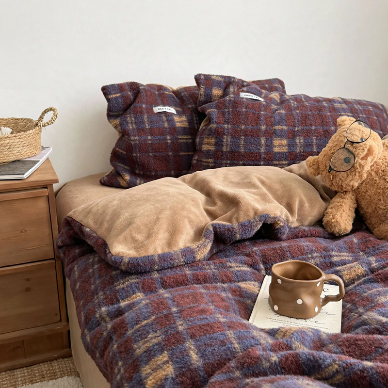 Milk Fiber Bedding Set, 1.5 m, double-sided