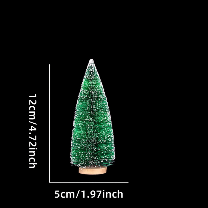 Miniature Christmas tree as table decoration