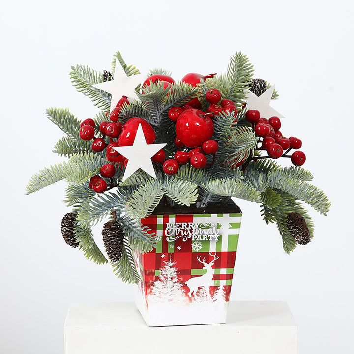 Small Table Christmas Tree Decoration, 25 cm
