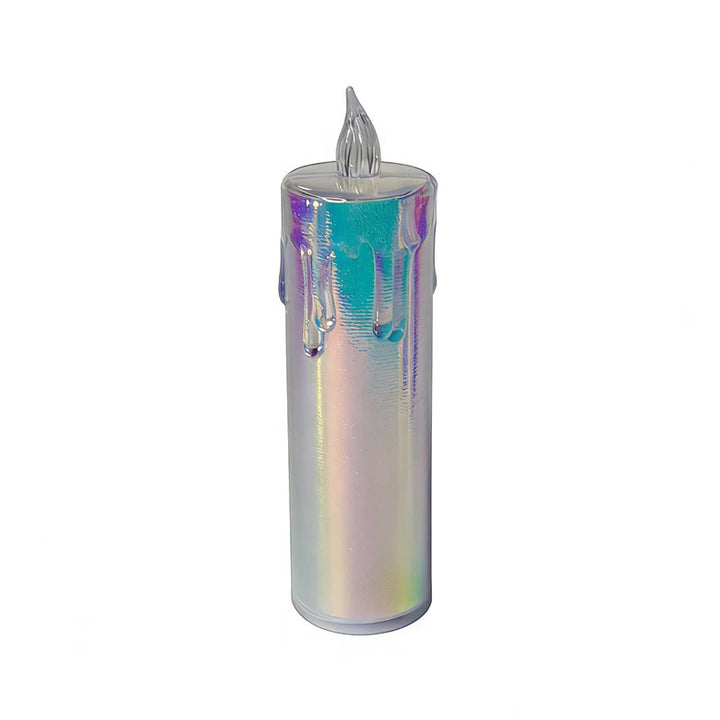 LED decorative candle with crystal look