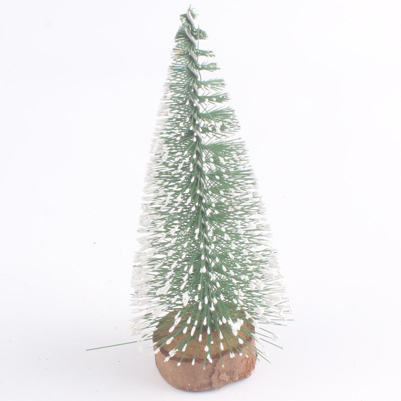 Mini Christmas tree made of pine needles