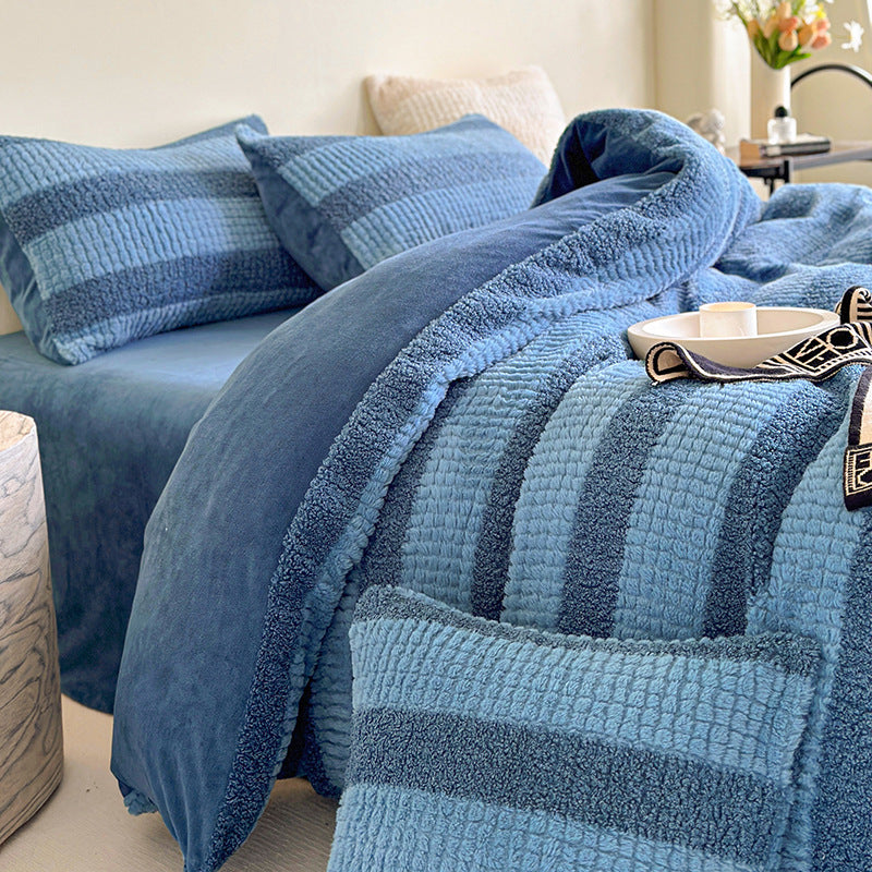 Milk fiber bedding set, 4-piece