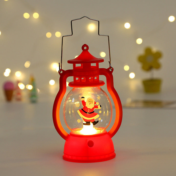 Decorative LED Christmas lantern