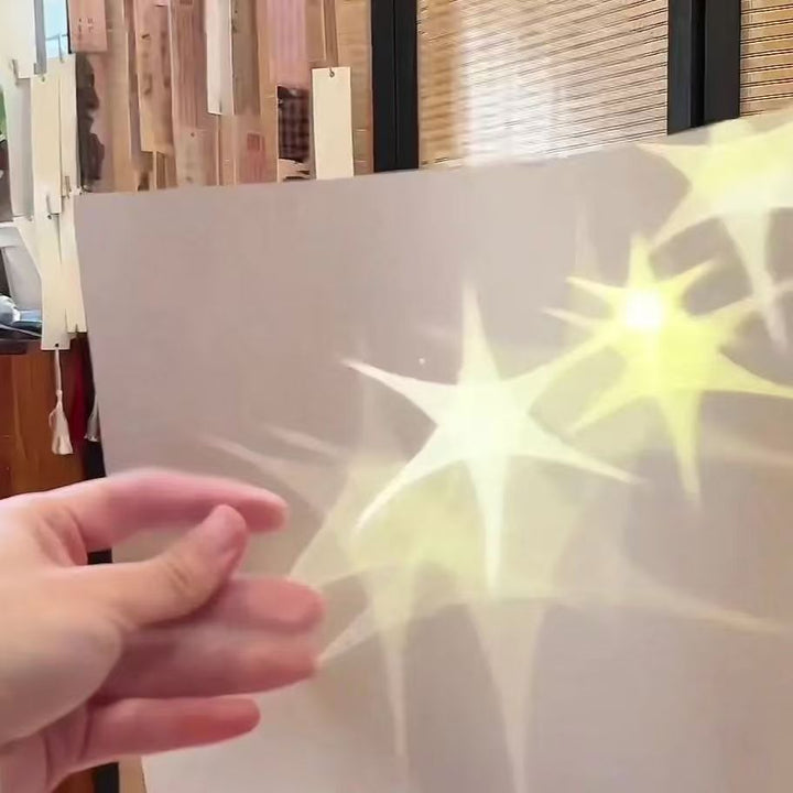 3D Light film for star lamps, various sizes