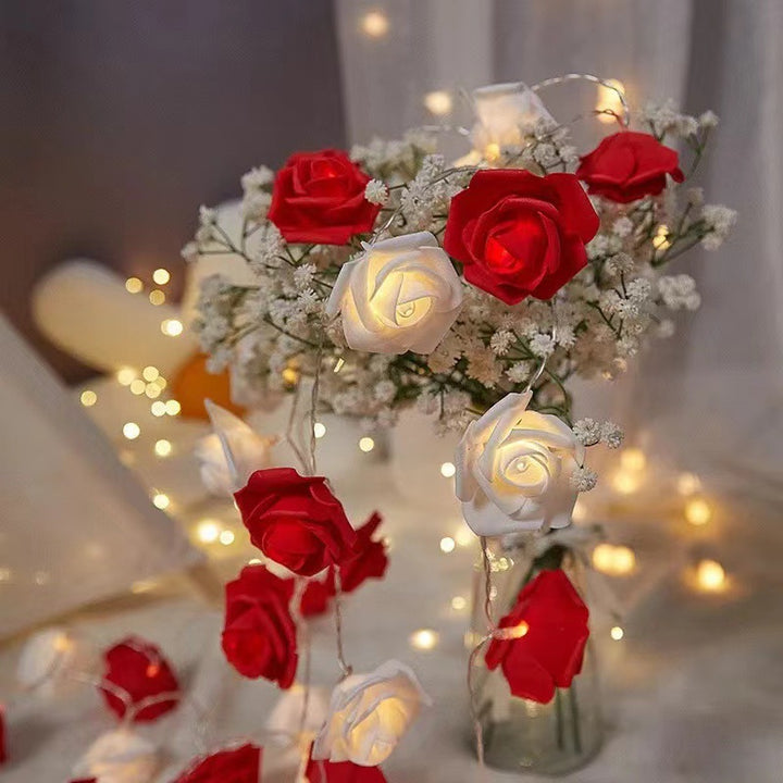 LED-Rose String Lights for Romantic Decoration