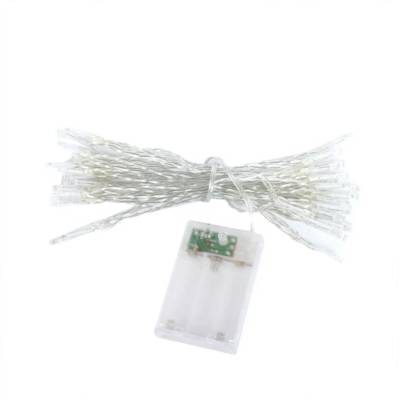 LED string lights for indoor and outdoor use