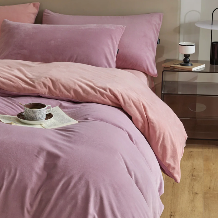 Milk fiber bedding set, 4-piece, winter warmth