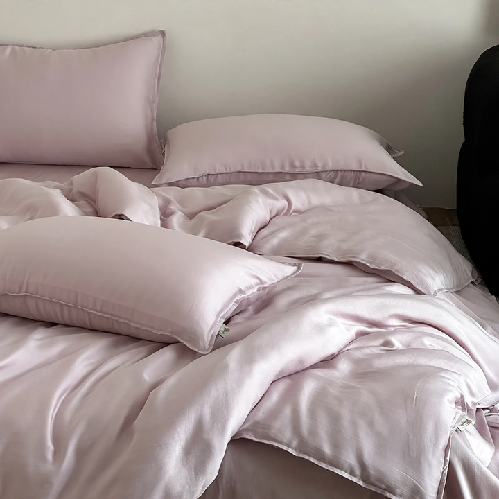 Lyocell bed linen set 4-piece, Japanese style