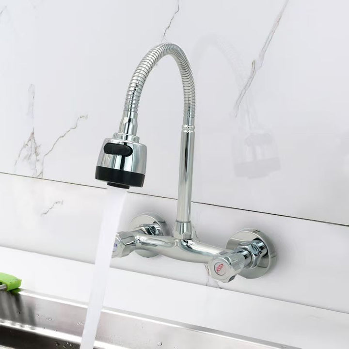 Stainless Steel Kitchen Faucet with Ceramic Valve