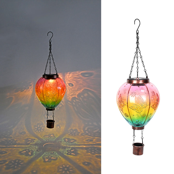 Solar Birdbath in Hot Air Balloon Design