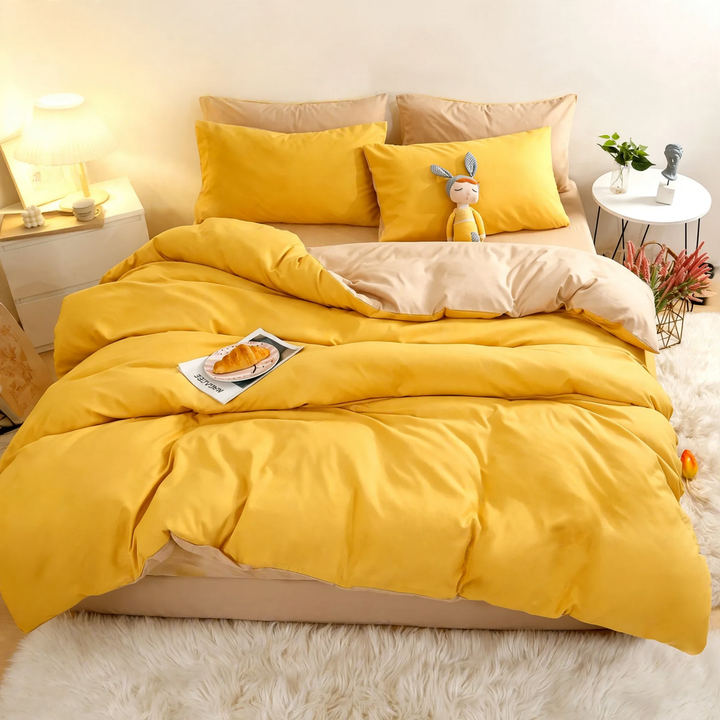 Bedding set made of cotton, soft and breathable