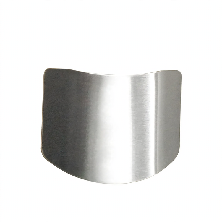 Stainless steel finger guard for the kitchen