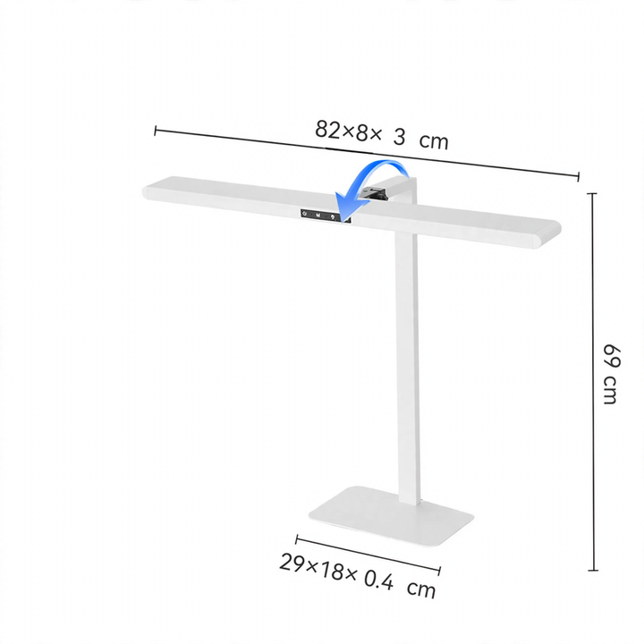 Eye-friendly LED desk lamp with full spectrum