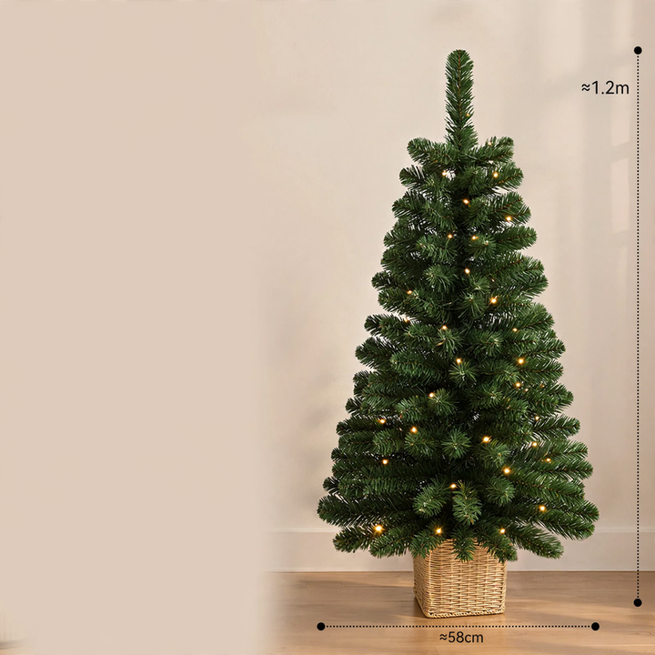 Mini Christmas tree for the table with lighting