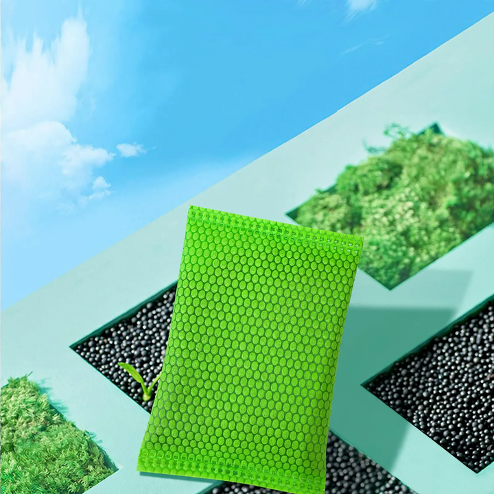 Activated carbon bags with nanominerals for air purification