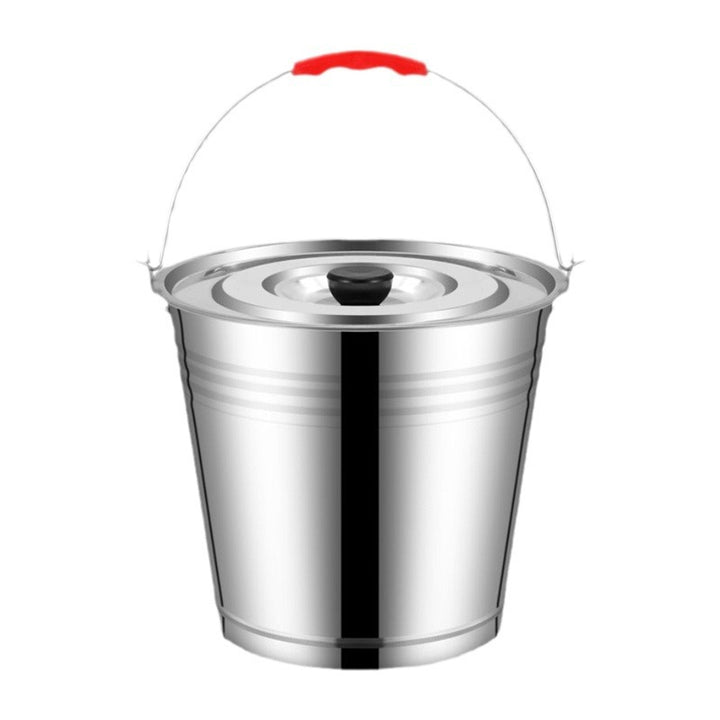 Plastic bucket with handle, various sizes