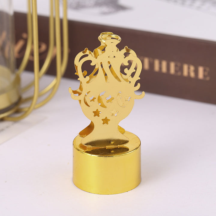 Decorative LED mood light, hand-engraved