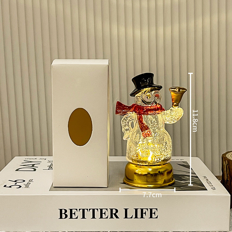 Illuminated Christmas decoration figure with LED