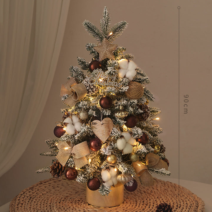 Mini Christmas tree set, decorative table decoration