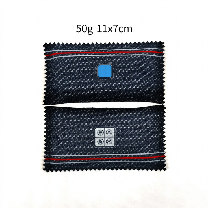 Color-changing dehumidifier bag with silica gel